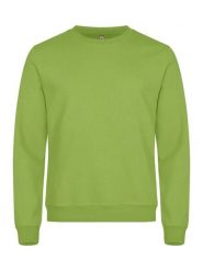 Clique Basic Roundneck bluza unisex z stabilizowanego materiału – light green. Zielone bluzy damskie CLIQUE, xl, bez wzorów, z bawełny, bez ramiączek, bez kaptura. Za 155.60 zł.