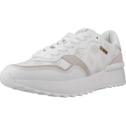 Buty GUESS LEL12 Biały. Białe obuwie trekkingowe damskie Guess, ze skóry, bez zapięcia. Za 502.99 zł.