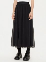 JOOP! Spódnica midi 58 S58Schirin 10018884 30044850 Czarny Regular Fit. Czarne spódnice damskie JOOP!, s, bez wzorów, z syntetyku, midi. Za 419.99 zł.