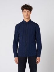 KOSZULA MĘSKA WRANGLER LS 1PKT BDOWN SHIRT DRESS BLUE W5F34MX20 112130125. Niebieskie koszule męskie Wrangler, m, bez wzorów, bez kołnierzyka, bez ramiączek. Za 129.99 zł.