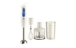 Blender ręczny BRAUN MQ 20236MWH. Białe blendery BRAUN. Za 171.99 zł.