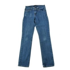 Second life - Levi Strauss damskie jeansy slim mid-rise - Stan dobry. Niebieskie jeansy damskie Levi's®, bez wzorów, z denimu, casualowe. Za 114.98 zł.