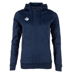 Damska bluza dresowa zapinana na zamek z kapturem Reece Australia Cleve TTS. Czarne bluzy damskie REECE, m, bez wzorów, z dresówki, eleganckie, bez ramiączek, z kapturem. Za 277.50 zł.