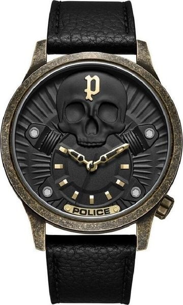 Zegarek Police Męski Zegarek POLICE model PEWJA2227702 (52MM) NoSize. Zegarki męskie Police, bez wzorów. Za 464.64 zł.