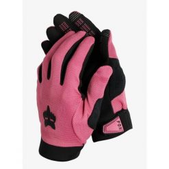 Rękawiczki rowerowe damskie Fox Ranger Glove. Czerwone rękawiczki damskie FOX, bez wzorów. Za 148.49 zł.