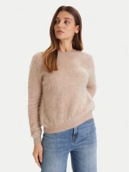ViCOLO Sweter 22066F Beżowy Regular Fit. Brązowe swetry nierozpinane damskie ViCOLO, s, bez wzorów, z kaszmiru, bez kołnierzyka, bez ramiączek. Za 1,189.00 zł.