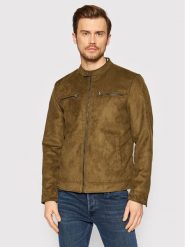 Only & Sons Kurtka z imitacji skóry Willow 22021446 Brązowy Regular Fit. Brązowe kurtki męskie Only & Sons, m, bez wzorów, ze skóry, bez kaptura. Za 199.99 zł.