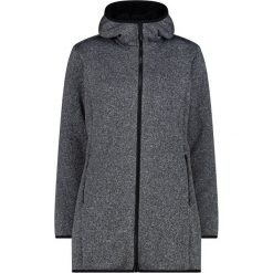 Kurtka parka damska z odpinanym kapturem CMP. Czarne parki damskie CMP, xl, bez wzorów, z dzianiny. Za 356.15 zł.