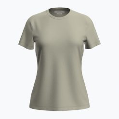 Koszulka trekkingowa damska icebreaker Merino 150 Tech Lite III Tee. Szare bluzki damskie Icebreaker, bez wzorów, sportowe, bez kołnierzyka, bez ramiączek. Za 279.99 zł.