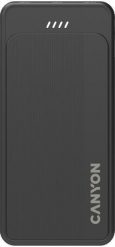 Powerbank Canyon OnPower 100 10000 mAh czarny. Czarne powerbanki Canyon. Za 82.50 zł.