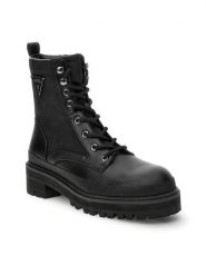 Guess Trapery Bada FL7BDA ELE10 Czarny. Czarne trapery damskie Guess, ze skóry, bez zapięcia. Za 367.00 zł.