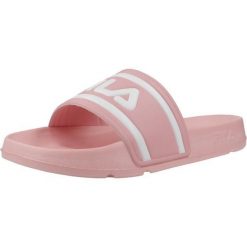 Klapki Fila Model Morro Bay Slipper Kolor Rose. Czerwone klapki damskie Fila, bez wzorów, sportowe, bez obcasa, bez zapięcia. Za 135.50 zł.