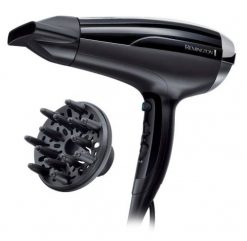 Remington D5215 suszarka do włosów 2300 W Czarny. Czarne suszarki do włosów Remington. Za 140.99 zł.