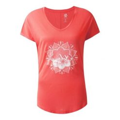 Koszulka Damska Serene Flowers. Czerwone bluzki damskie Dare 2B, xl, bez wzorów, sportowe, bez kołnierzyka, bez ramiączek. Za 46.99 zł.