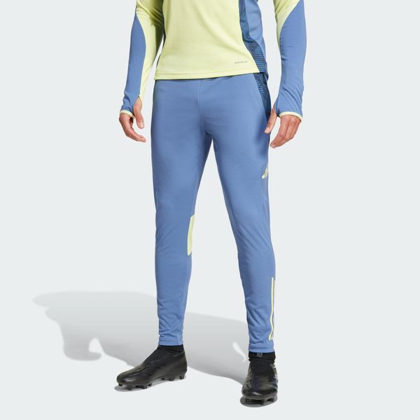 Spodnie Ajax Amsterdam Tiro 24 Competition Training. Niebieskie spodnie sportowe męskie Adidas, xs, bez wzorów, z dresówki, do piłki nożnej. Za 299.00 zł.
