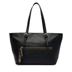 Torebka LOVE MOSCHINO. Czarne shopperki damskie Love Moschino, bez wzorów, bez dodatków. Za 1,059.00 zł.