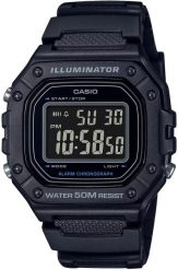 Zegarek Casio Męski W-218H-1B + Box Nosize. Zegarki męskie Casio, bez wzorów. Za 151.99 zł.