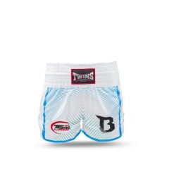 Szorty do boksu tajskiego Twins Special TBT Twins X Booster 9. Białe szorty damskie TWINS, bez wzorów, biznesowe. Za 366.50 zł.