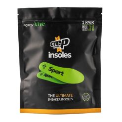 Wkładka do butów Crep Protect Insoles Sport. Zielone buty zimowe męskie Crep Protect, bez wzorów, bez obcasa, bez zapięcia. Za 54.99 zł.