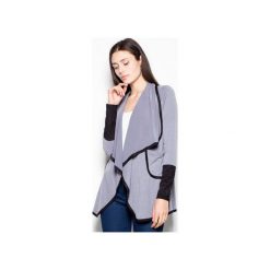 Sweter VT036 Szary. Szare swetry nierozpinane damskie Venaton, xl, bez wzorów, bez kołnierzyka, bez ramiączek. Za 119.00 zł.