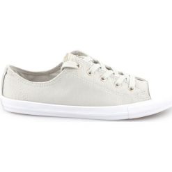 Converse Chuck Taylor All Star Tenisówki Szary. Szare trampki i tenisówki damskie Converse, bez wzorów, z materiału, bez zapięcia. Za 326.95 zł.