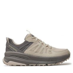 Trekkingi Skechers. Brązowe obuwie trekkingowe damskie Skechers, bez zapięcia. Za 269.99 zł.