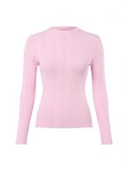 Marie Lund sweter z koronkowej dzianiny Kobiety różowy, XXL. Czerwone swetry nierozpinane damskie Marie Lund, uniwersalny, bez wzorów, z dzianiny, bez kołnierzyka, bez ramiączek. Za 199.95 zł.