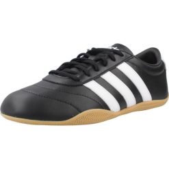 Buty ADIDAS GRAND COURT LO Czarny. Czarne obuwie trekkingowe damskie Adidas, ze skóry, bez zapięcia. Za 265.99 zł.