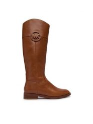 MICHAEL Michael Kors Kozaki 40F6KMFB5L Brązowy. Brązowe kozaki damskie MICHAEL Michael Kors, bez wzorów, bez obcasa, na płaskiej podeszwie, bez zapięcia. Za 1,239.00 zł.
