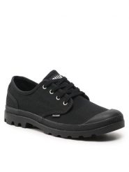 Palladium Trampki Pampa Oxford 02351-008-M Czarny. Czarne trampki męskie Palladium, bez wzorów, z materiału, bez zapięcia. Za 309.99 zł.