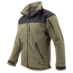 Legendfossil Kalmar kurtka fleece anti-pilling Olive Black XXXL. Czarne kurtki sportowe damskie X2, l, bez wzorów, z materiału, bez ramiączek, bez kaptura, trekkingowe. Za 219.99 zł.