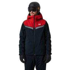 Kurtka Narciarska męska Helly Hansen Alpine Insulated Jacket. Niebieskie kurtki sportowe męskie Helly Hansen, na zimę, m, bez wzorów, bez kaptura, narciarskie. W wyprzedaży za 809.00 zł.