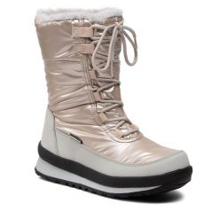 Śniegowce CMP. Brązowe śniegowce damskie CMP, bez zapięcia. Za 399.99 zł.