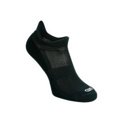 Skarpety do biegania CONFORT niskie x2. Czarne skarpetki damskie KALENJI, bez wzorów, z elastanu. Za 14.99 zł.