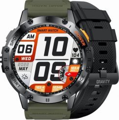 Smartwatch Gravity Zegarek męski SMARTWATCH GT22-5. Zegarki męskie Gravity, bez wzorów. Za 267.00 zł.