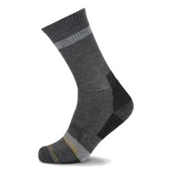 Skarpety turystyczne Lorpen Mhmcm Merino Hike Midweight Crew. Szare skarpetki damskie LORPEN, bez wzorów, z materiału. Za 135.00 zł.
