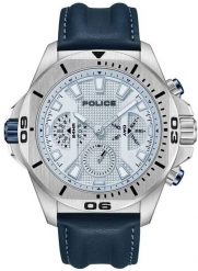 Zegarek Police Police PEWJF0022503 zegarek męski szary 46 mm. Szare zegarki męskie Police, bez wzorów. Za 676.50 zł.