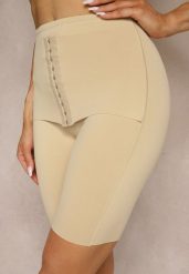 Beżowa Bielizna modelująca Majtki Typu Szorty High Waist Liradelle. Brązowa majtki damskie Renee, z jeansu. Za 44.99 zł.