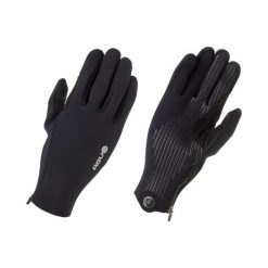Neoprene Zip Gloves. Czarne rękawiczki damskie AGU, bez wzorów, z materiału. Za 383.50 zł.