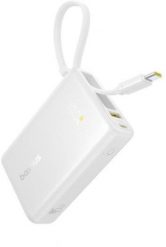 Baseus PicoGo Litowo-polimerowy (LiPo) 10000 mAh Biały. Białe powerbanki Baseus. Za 126.01 zł.