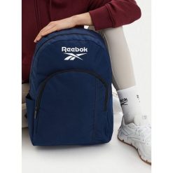 Plecak Reebok. Niebieskie plecaki damskie Reebok, bez wzorów. Za 69.99 zł.