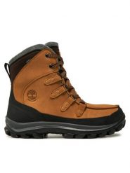Timberland Kozaki TB19701R2311 Brązowy. Brązowe buty zimowe męskie Timberland, bez wzorów, ze skóry, bez obcasa, bez zapięcia. Za 809.99 zł.