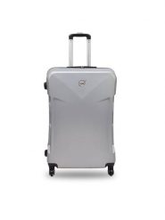 Semi Line Walizka średnia T5797-2 Srebrny. Szare walizki męskie Semi-line, bez wzorów, z syntetyku, średnie. Za 189.99 zł.