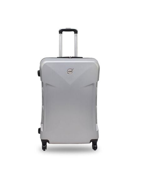 Semi Line Walizka średnia T5797-2 Srebrny. Szare walizki męskie Semi-line, bez wzorów, z syntetyku, średnie. Za 189.99 zł.