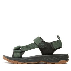 Sandały Whistler. Zielone sandały męskie Whistler, bez wzorów, bez zapięcia. Za 189.99 zł.