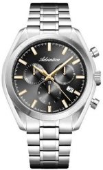 Zegarek Adriatica Zegarek męski Adriatica A8350.51G6CH srebrny. Szare zegarki męskie Adriatica, bez wzorów, srebrne. Za 1,560.00 zł.