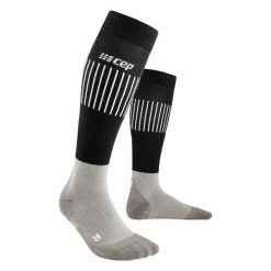 Skarpety zimowe ultralekkie z wełną merino damskie CEP. Szare skarpetki damskie CEP, bez wzorów, z wełny. Za 209.00 zł.