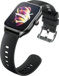 Smartwatch Awei AWEI SmartWatch H21 2,01" czarny/black. Czarne zegarki smartwatch Awei, bez wzorów. Za 71.97 zł.