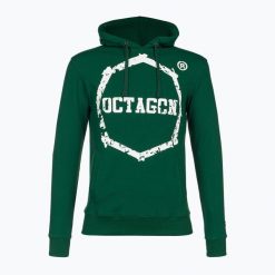 Bluza męska Octagon Light Zęby. Zielone bluzy męskie OCTAGON, m, bez wzorów, bez ramiączek, bez kaptura. Za 189.99 zł.