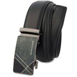 Pasek skórzany BELTIMORE r.95-110 cm A46 czarny. Czarne paski męskie . Za 71.49 zł.
